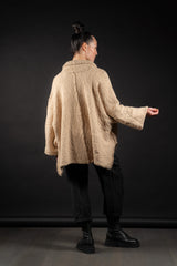 DANIEL ANDRESEN-KNIT KIMONO-GOLPAR-ALBINO