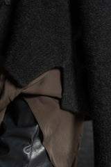 ISABEL BENENATO-CARDIGAN-DK24F26-BLACK