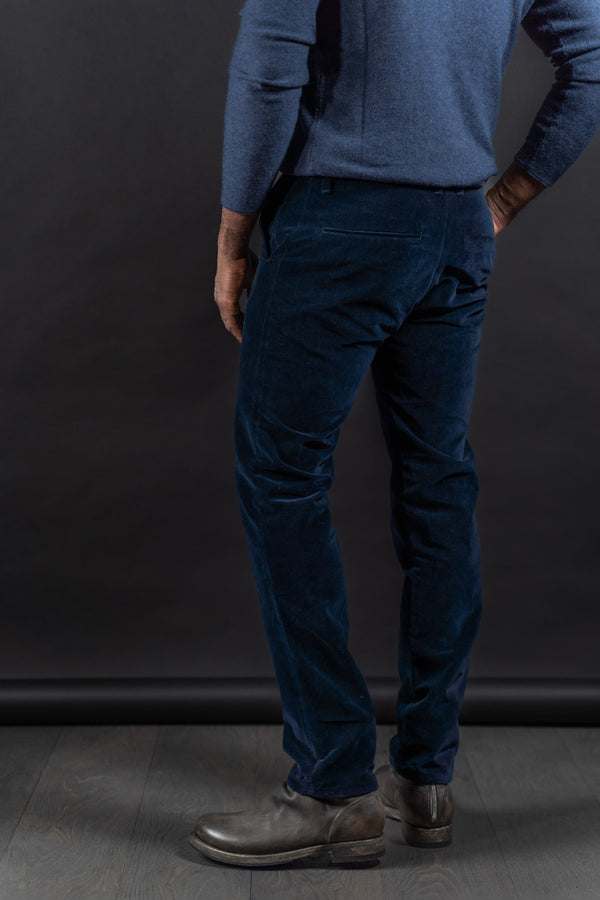 HANNIBAL COLLECTION-TROUSERS-HEKTOR 220-MAJESTIC BLUE