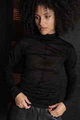 ISABEL BENENATO-SHIRT-DJ11F26-BLACK