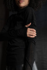 ISABEL BENENATO-SHIRT-DJ11F26-BLACK