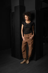 FORME D'EXPRESSION-PANTS-DP042-TOFFEE