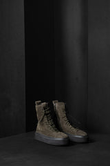 PURO-BOOTS-ZOOM IN-DARK OLIVE/SO BLACK