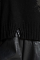 ISABEL BENENATO-PULLOVER-DK03PF26-BLACK