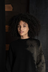 ISABEL BENENATO-PULLOVER-DK03PF26-BLACK
