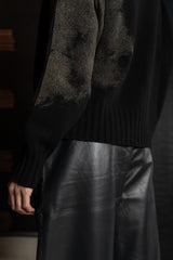 ISABEL BENENATO-PULLOVER-DK03PF26-BLACK