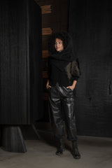 ISABEL BENENATO-PULLOVER-DK03PF26-BLACK