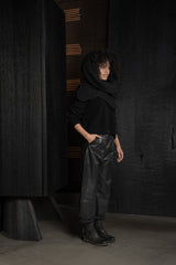 ISABEL BENENATO-PULLOVER-DK03PF26-BLACK