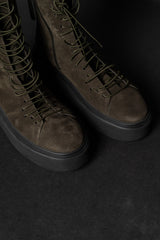 PURO-BOOTS-ZOOM IN-DARK OLIVE/SO BLACK