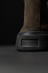 PURO-BOOTS-ZOOM IN-DARK OLIVE/SO BLACK
