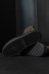 PURO-BOOTS-ZOOM IN-DARK OLIVE/SO BLACK