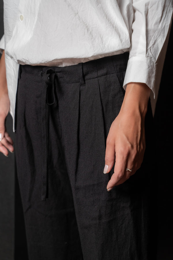 FORME D'EXPRESSION-PANTS-DP043-BLACK