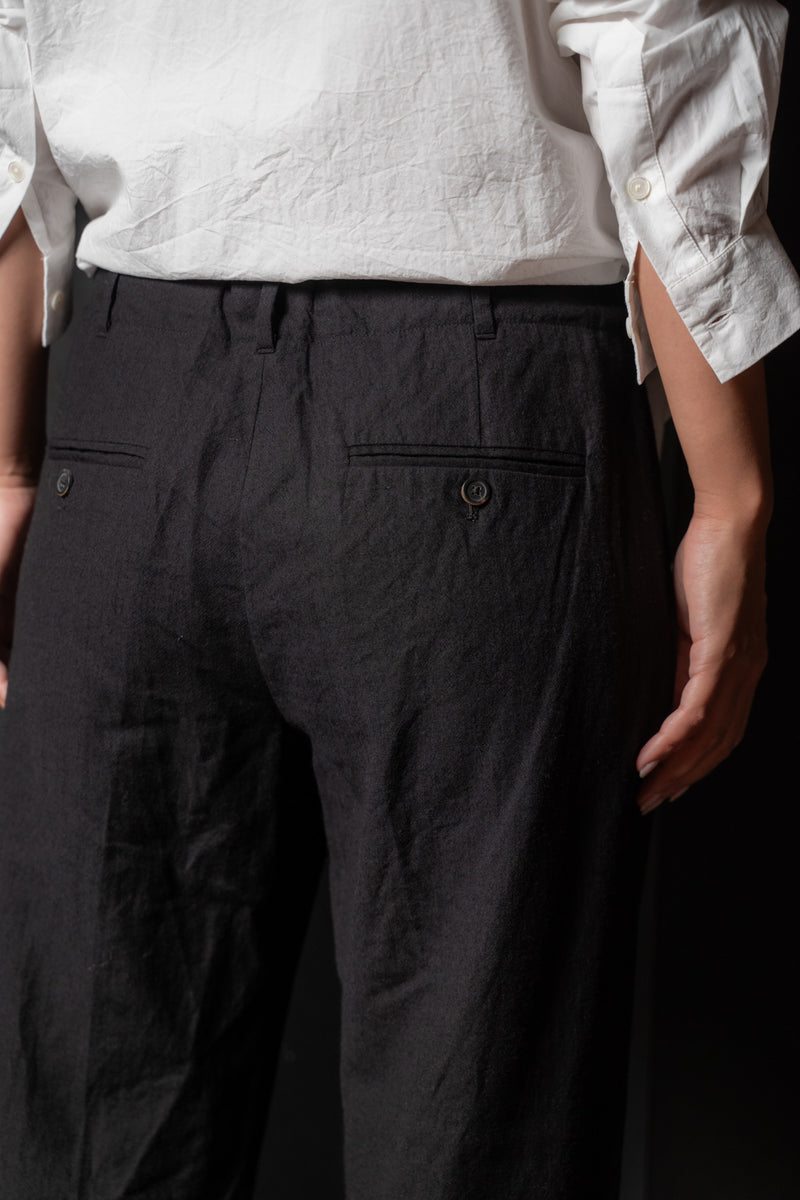 FORME D'EXPRESSION-PANTS-DP043-BLACK