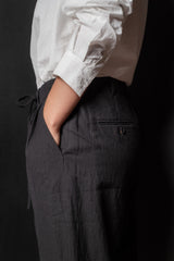 FORME D'EXPRESSION-PANTS-DP043-BLACK