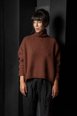 KIEFERMANN-PULLOVER-AKANTHA-42541-SPICES CHOCOLATE
