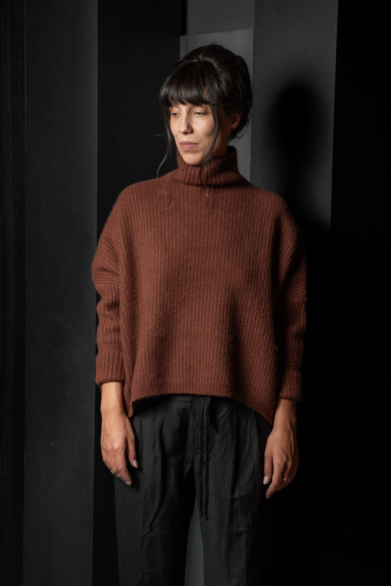 KIEFERMANN-PULLOVER-AKANTHA-42541-SPICES CHOCOLATE