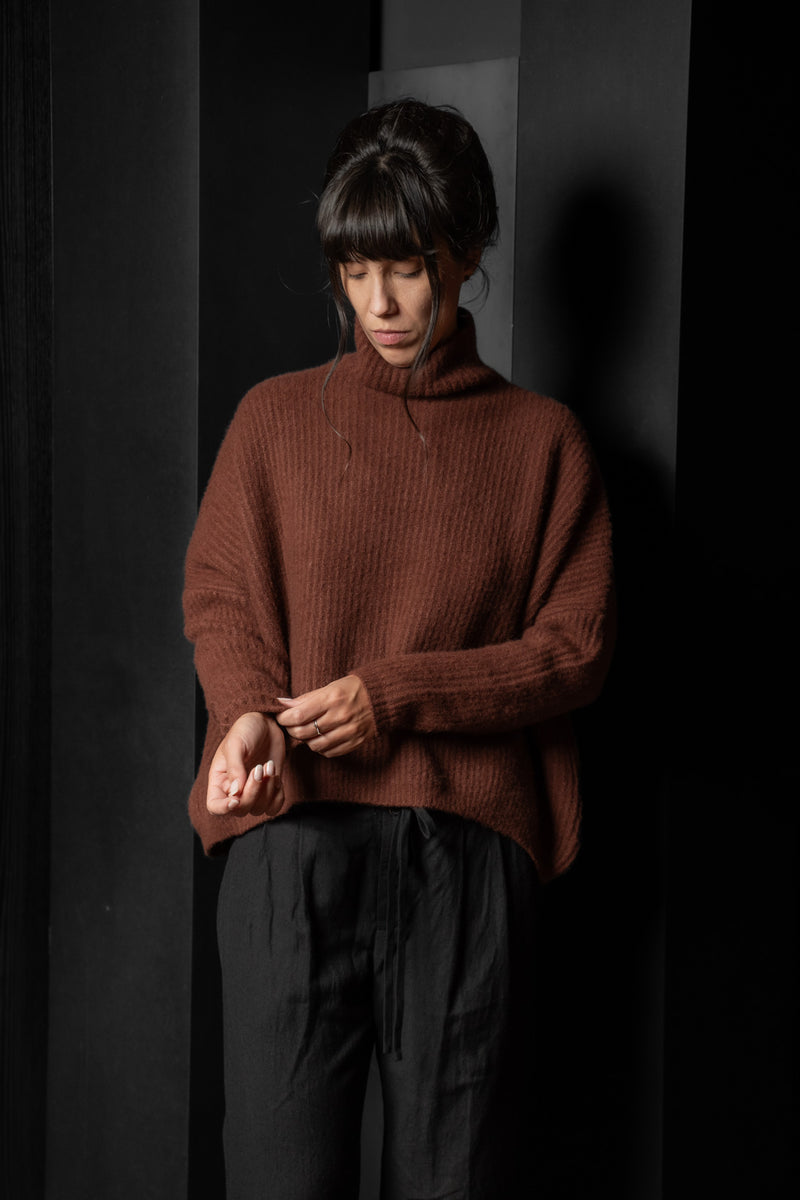 KIEFERMANN-PULLOVER-AKANTHA-42541-SPICES CHOCOLATE