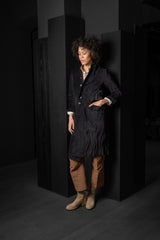 ALEKSANDR MANAMIS-VELVET COAT-1260228-BLACK