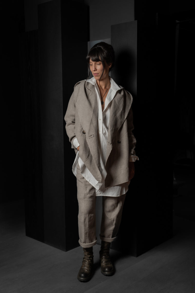 FORME D'EXPRESSION-PANTS-DP042-ALMOND