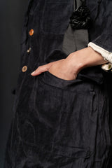 ALEKSANDR MANAMIS-VELVET COAT-1260228-BLACK