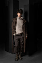 DANIEL ANDRESEN-CARDIGAN-TULIP-CHOCOLATE