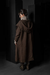 DANIEL ANDRESEN-CARDIGAN-TULIP-CHOCOLATE