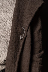 DANIEL ANDRESEN-CARDIGAN-TULIP-CHOCOLATE