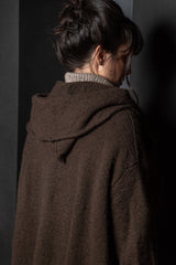 DANIEL ANDRESEN-CARDIGAN-TULIP-CHOCOLATE