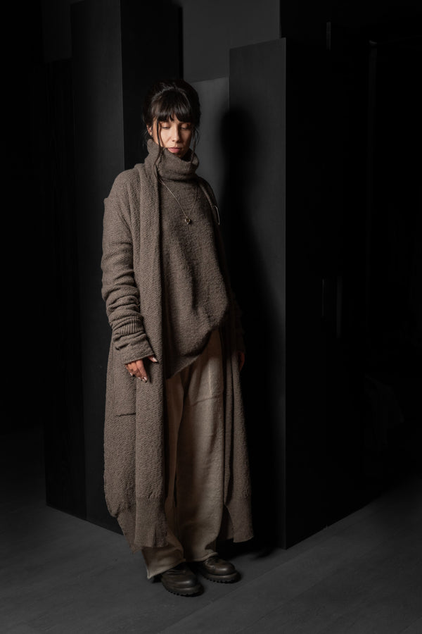 DANIEL ANDRESEN-CARDIGAN-VITEX/GREEN-DUST