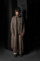 DANIEL ANDRESEN-CARDIGAN-VITEX/GREEN-DUST