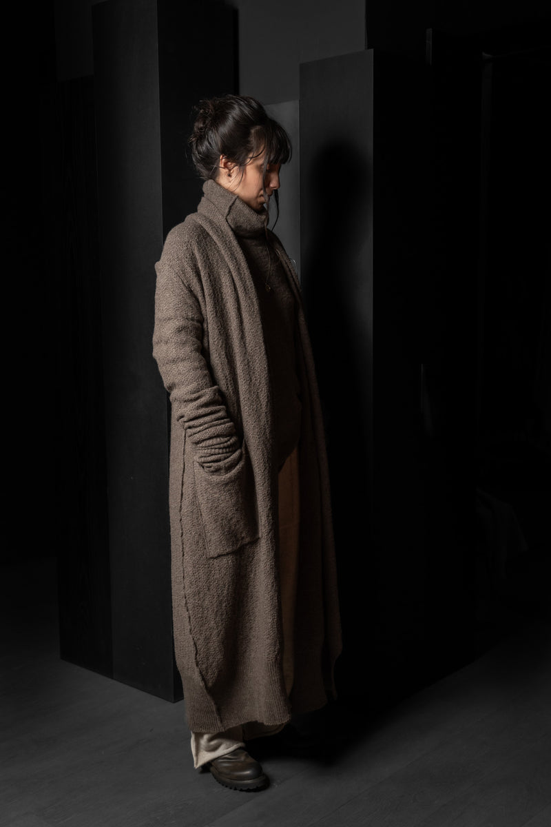 DANIEL ANDRESEN-CARDIGAN-VITEX/GREEN-DUST