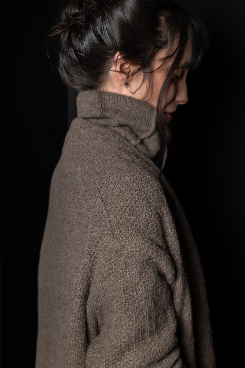 DANIEL ANDRESEN-CARDIGAN-VITEX/GREEN-DUST
