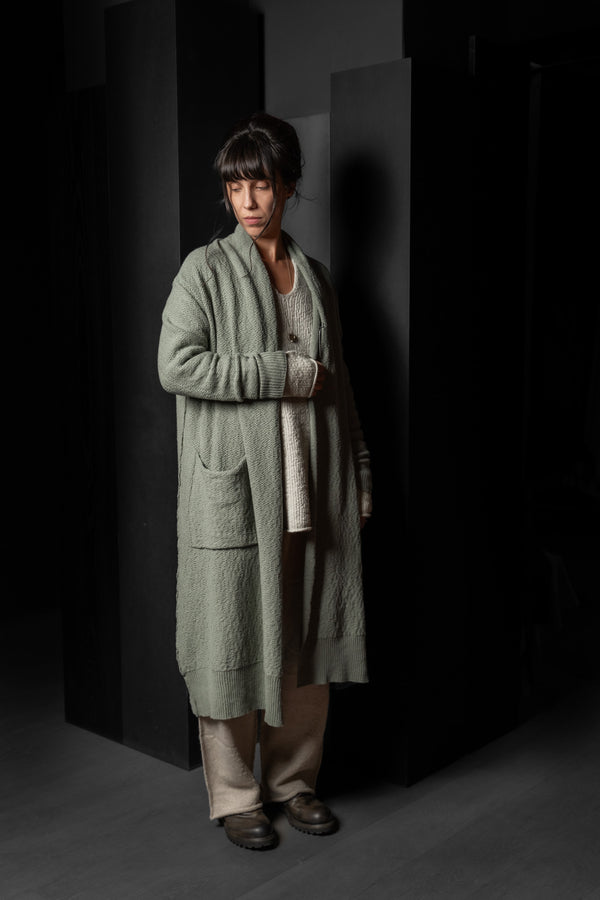 DANIEL ANDRESEN-CARDIGAN-VITEX-SAGE