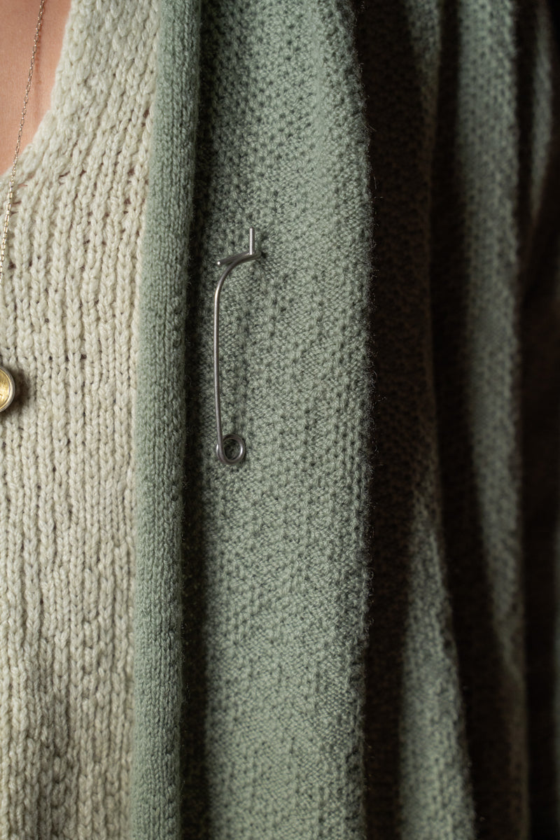 DANIEL ANDRESEN-CARDIGAN-VITEX-SAGE