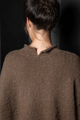 DANIEL ANDRESEN-PULLOVER-SESAME-PRALINE