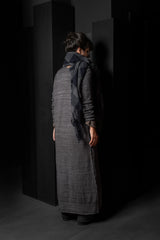 DANIEL ANDRESEN-LONG CARDIGAN-KARAKA-CHARCOAL
