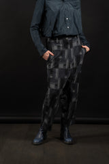 CHIAHUNG SU-TROUSER-MP21-SHWL-BLACK