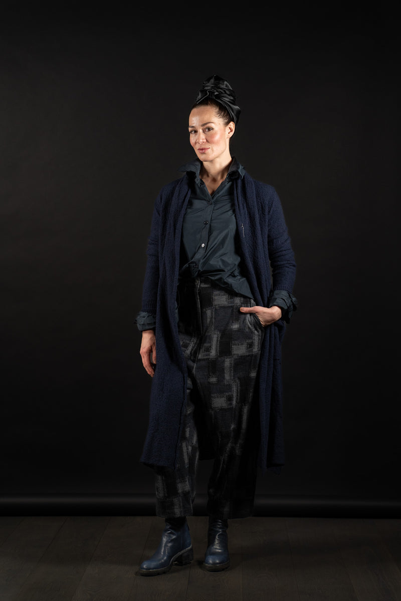 CHIAHUNG SU-TROUSER-MP21-SHWL-BLACK