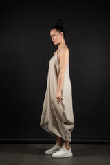 DAUB-DRESS-AB62-T516-TAUPE