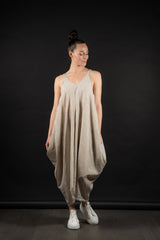 DAUB-DRESS-AB62-T516-TAUPE