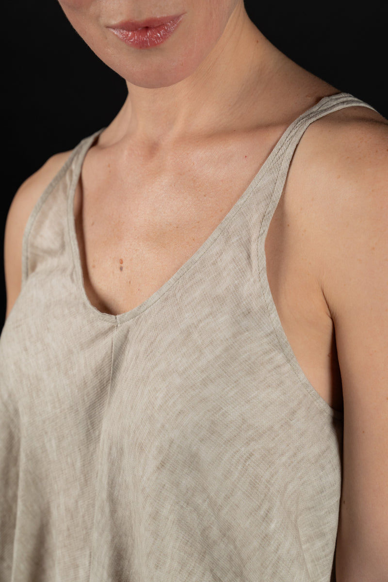 DAUB-DRESS-AB62-T516-TAUPE