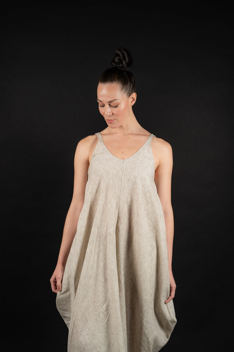 DAUB-DRESS-AB62-T516-TAUPE