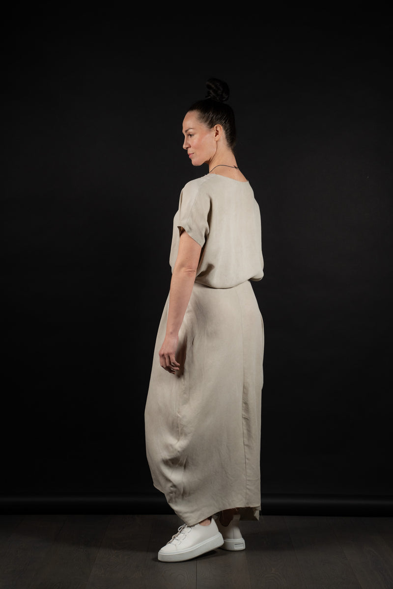 DAUB-SKIRT-GO31-T506-TAUPE