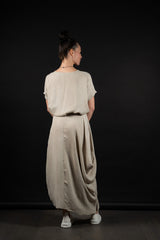 DAUB-SKIRT-GO31-T506-TAUPE