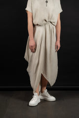 DAUB-SKIRT-GO31-T506-TAUPE