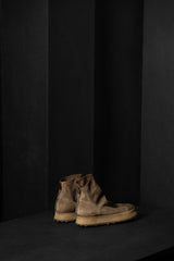 SHOTO-SNEAKER BOOTS-51305-PELUCHE DIP TAUPE