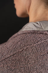 DANIEL ANDRESEN-LONG CARDIGAN-KARAKA-OLD ROSE