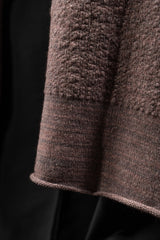 DANIEL ANDRESEN-LONG CARDIGAN-KARAKA-OLD ROSE
