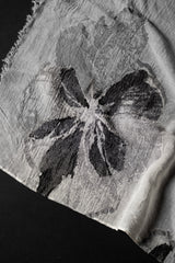 FORME D’EXPRESSION-HX018-SCARF-WHITE/BLACK