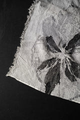 FORME D’EXPRESSION-HX018-SCARF-WHITE/BLACK